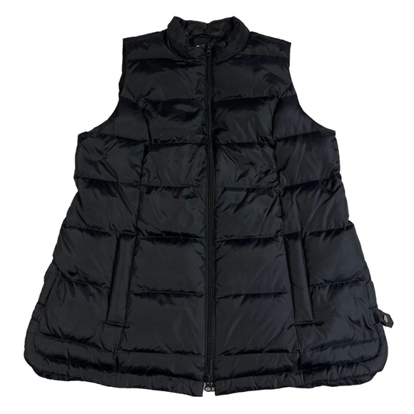 J. Jill Jackets & Blazers - J Jill Down Filled Vest Womens Puffer Black Quilted Full Front Zipper Medium MP